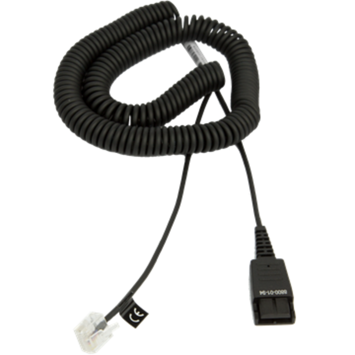 Jabra GN Coiled MOD QD Cord with RJ45