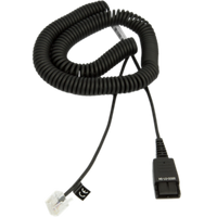Jabra GN Coiled MOD QD Cord with RJ45