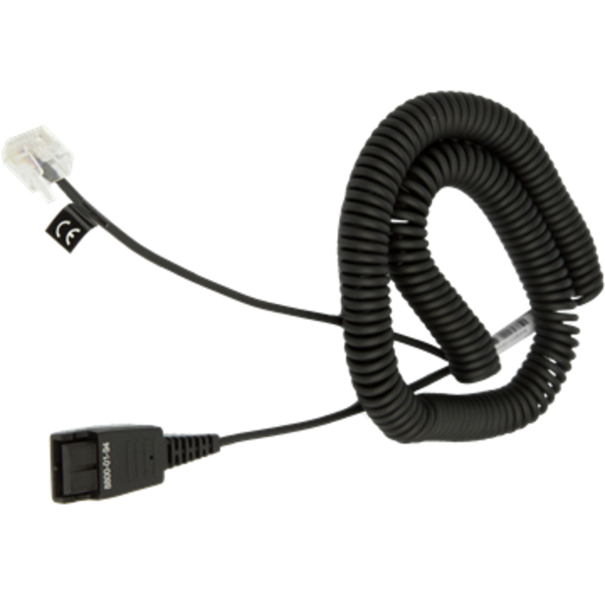 Jabra GN Coiled MOD QD Cord with RJ45