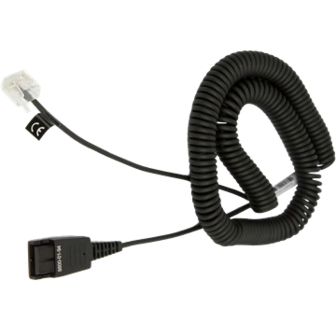 Jabra GN Coiled MOD QD Cord with RJ45
