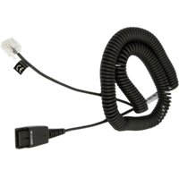 Jabra GN Coiled MOD QD Cord with RJ45