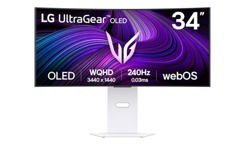 LG 34 OLED MONITOR CUR SPK 34GX90SA-W