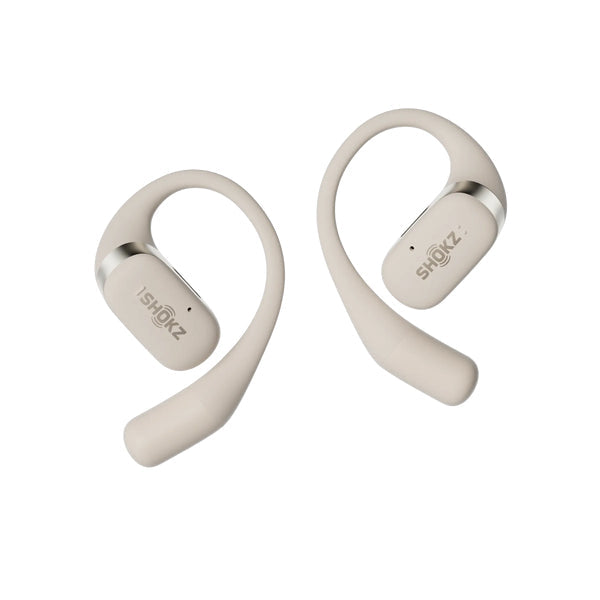 SHOKZ OPENFIT BEIGE SPORTS HEADPHONES