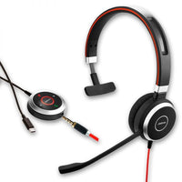 Jabra EVOLVE 40 Mono USB-C Headset - UC