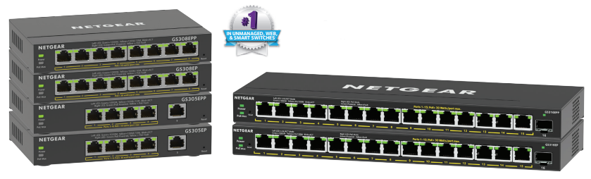 NETGEAR AV GS316EP-100UKS