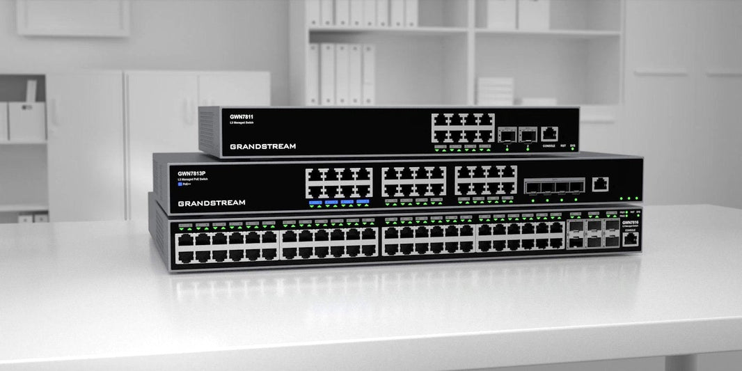 GWN7812P L3 SWITCH, 16 X POE, 4 X SFP
