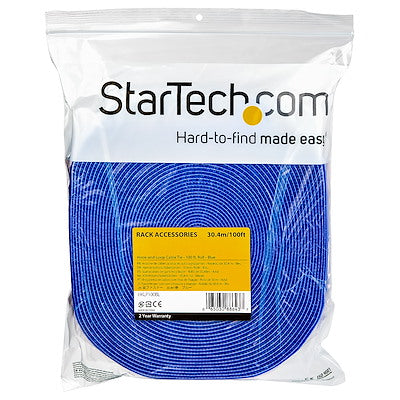 StarTech.com Hook and Loop 100ft.