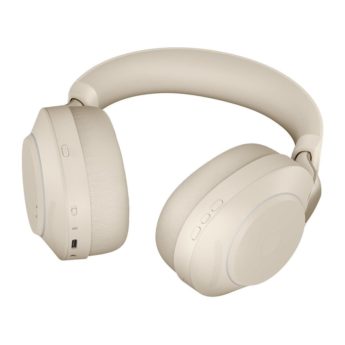 Jabra Evolve2 85 Link380c UC Stereo Stand Beige