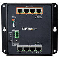 StarTech.com 8-Pt 4PoE GbE Switch