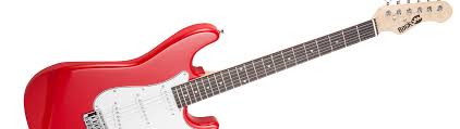 PDT RockJam Elec Guitar Super Kit Red