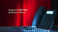 POLY VVX 150 2-LINE DESKTOP IP PHONE
