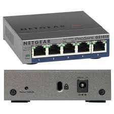 NETGEAR GS105E 5 PORT GIGABIT SWITCH