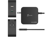 J5CREATE 102W GAN PD USB-C 2-PT CHARGER