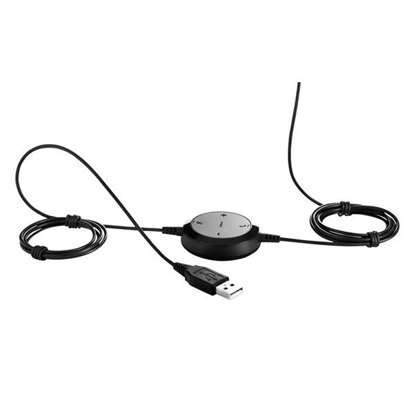 Jabra Corded stereo headset f/ VoIP softphone, USB
