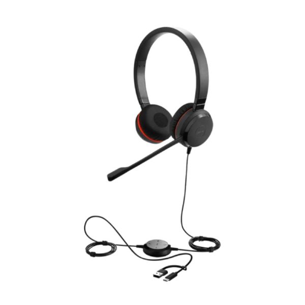 JABRA EVOLVE 20 SE USB C/A STEREO UC