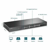 TP-Link JetStream 10-Port Gigabit Switch 8-Port PoE+