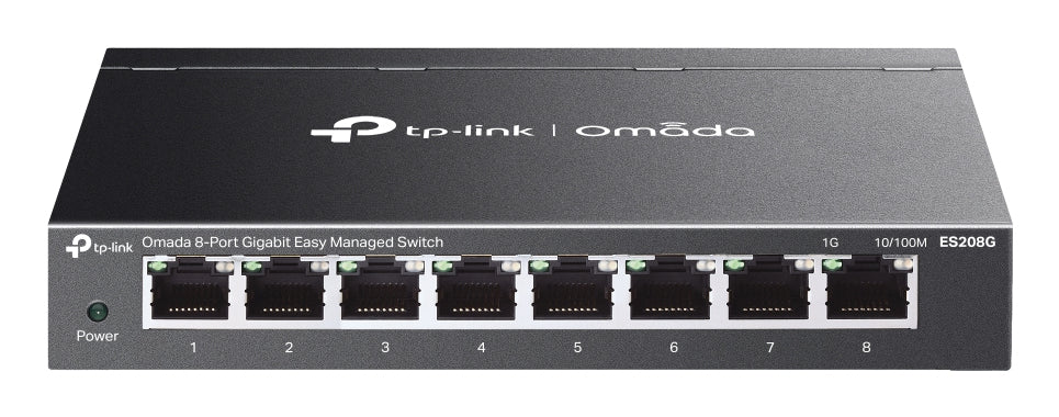TP-LINK OMADA 8PT GB EAST MANAGED SWITCH