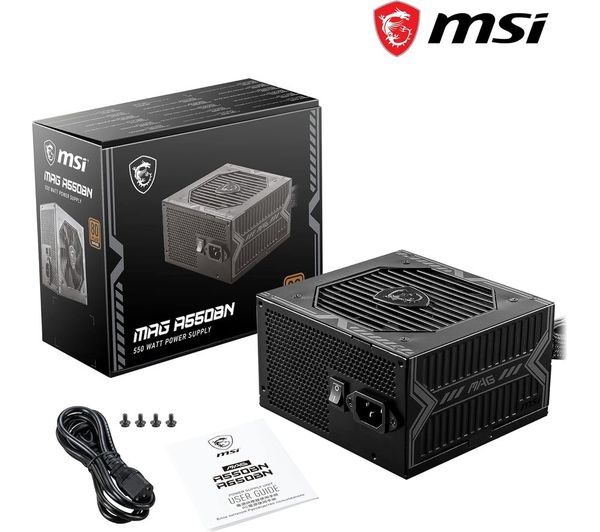 MSI 550W BRONZE STANDARD MAG A550BN