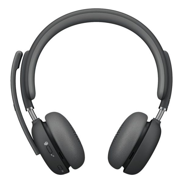 Logitech Zone Wireless 2 Headset Wired &amp; Wireless Head-band Office/Call center USB Type-C Bluetooth Graphite
