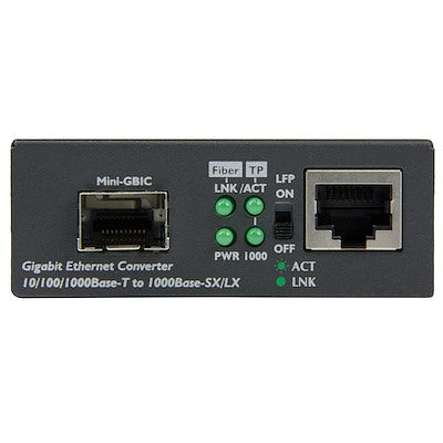 StarTech FIBER MEDIA CONVERTER WITH OPEN SFP SLOT