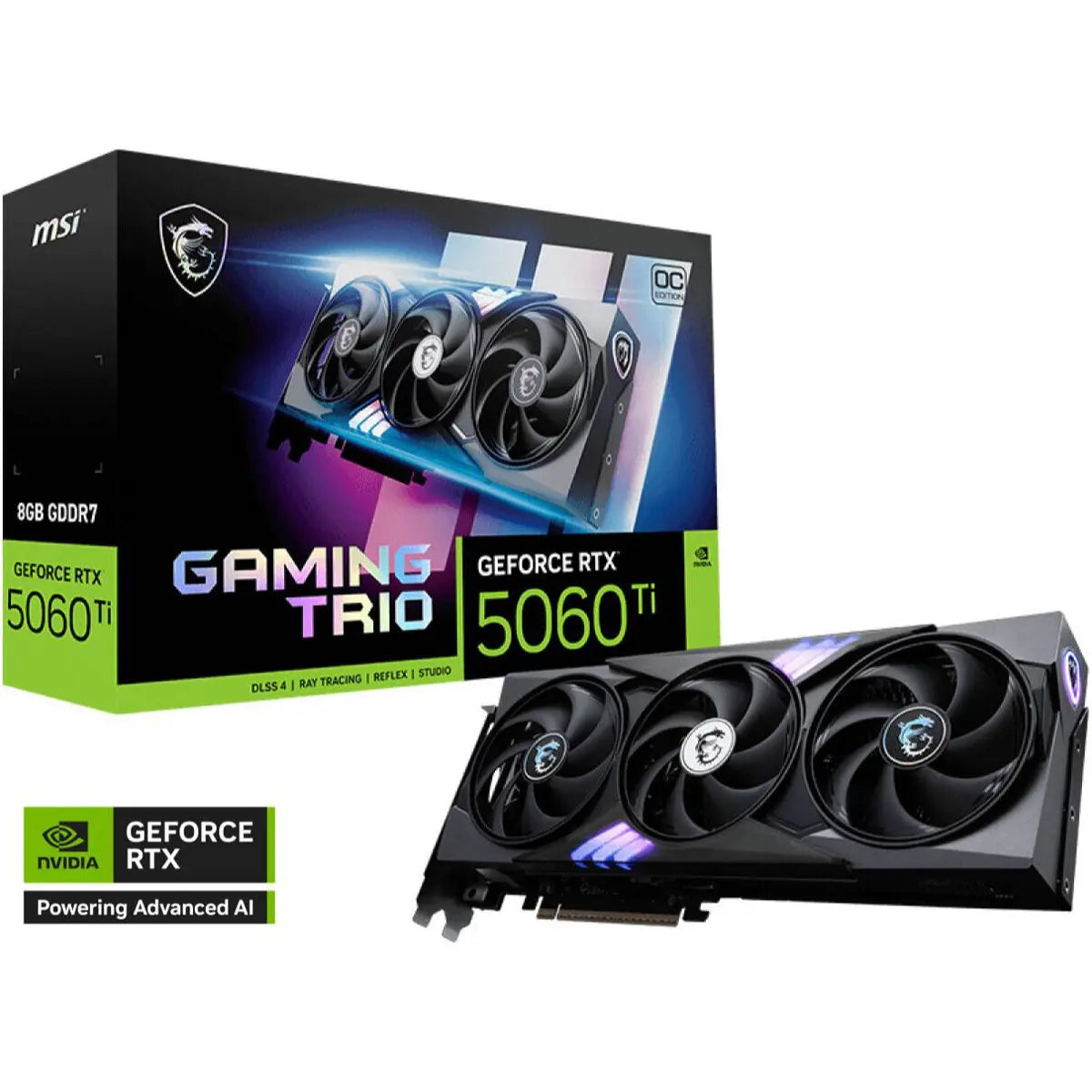 MSI RTX 5060 TI 8GB GAMING TRIO OC