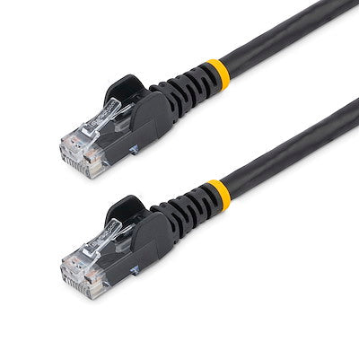 StarTech.com 0.5m Black Cat6 Cbl