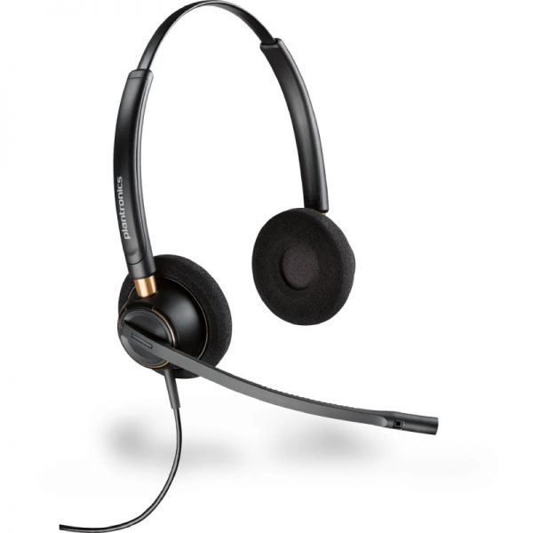 Poly HW520, Over-the-head, Binaural, Noise canceling