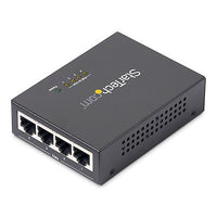StarTech.com 4Pt GbE PoE Injector