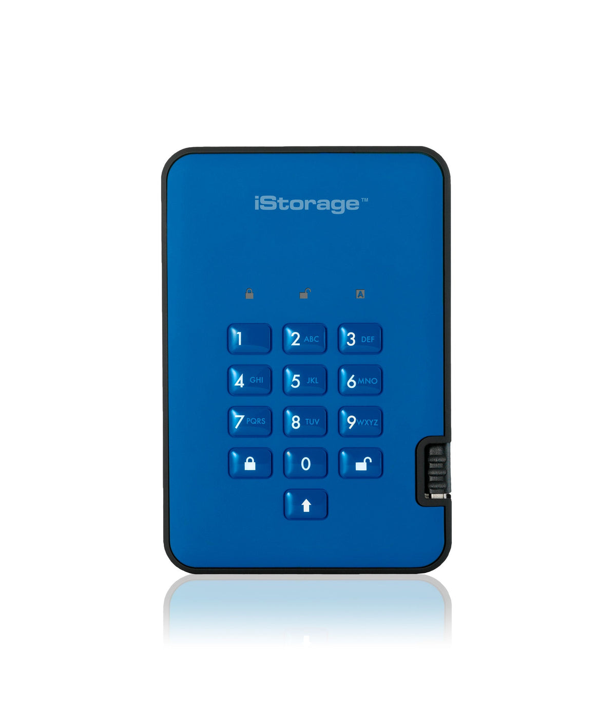 iStorage diskAshur2 SSD 8TB - Blue
