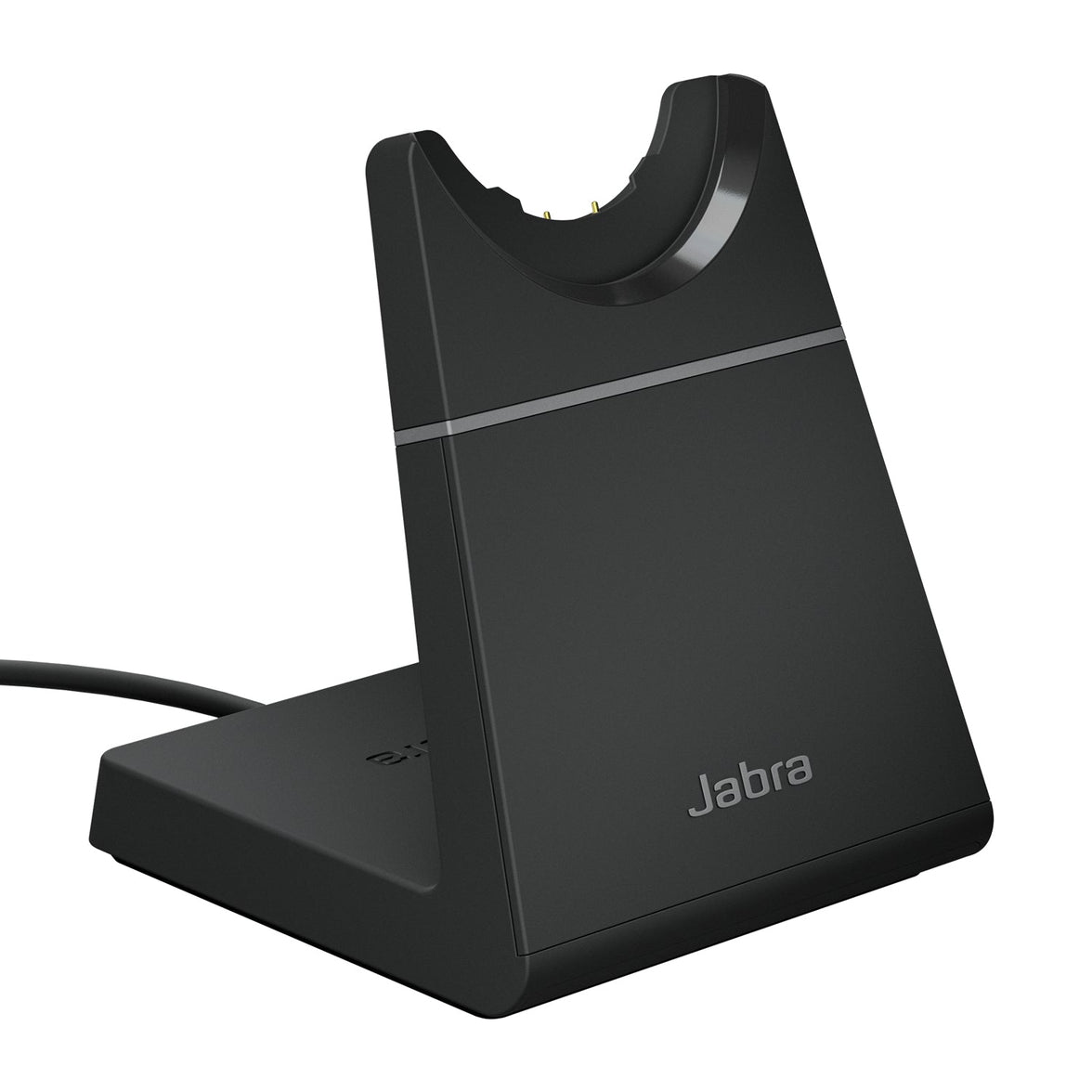 Jabra Evolve2 65 Deskstand Only - Black USB-C Hardwired Cable