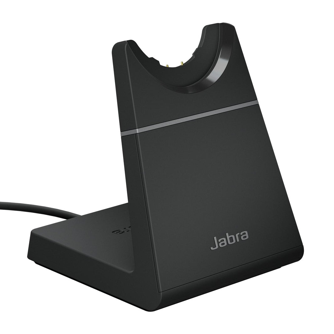 Jabra Evolve2 65 Deskstand Only - Black USB-C Hardwired Cable