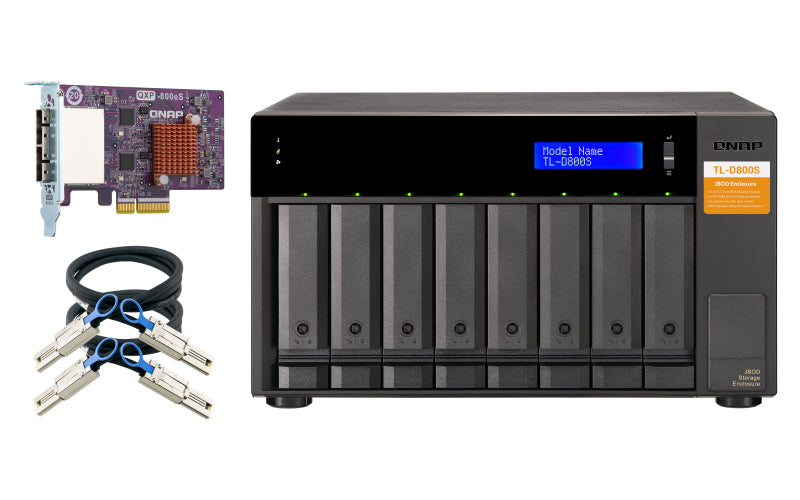 QNAP TL-D800S/48TB N300 8 Bay DT
