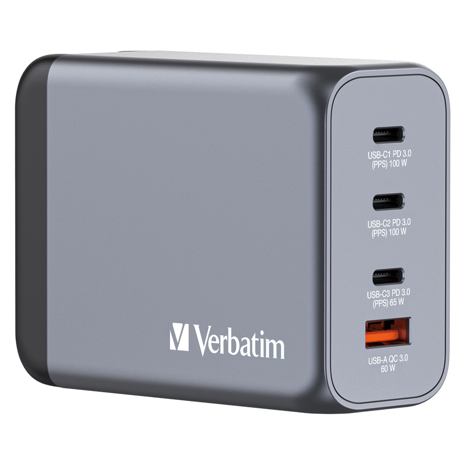 Verbatim GNC-200 GaN Charger 4 200W USB