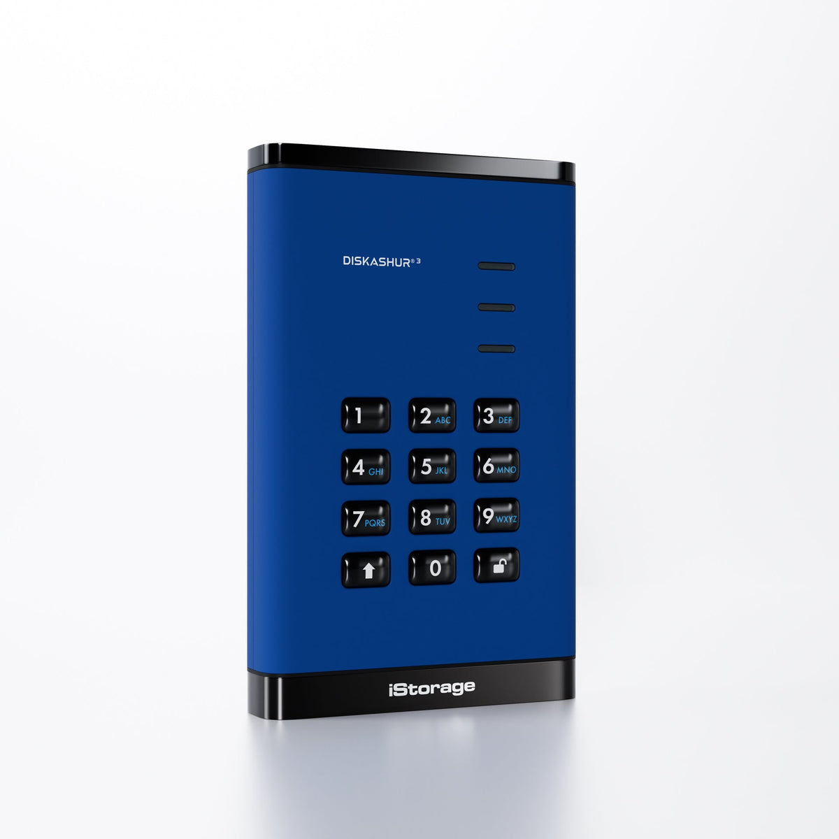 iStorage diskAshur3 HDD 5TB - Blue
