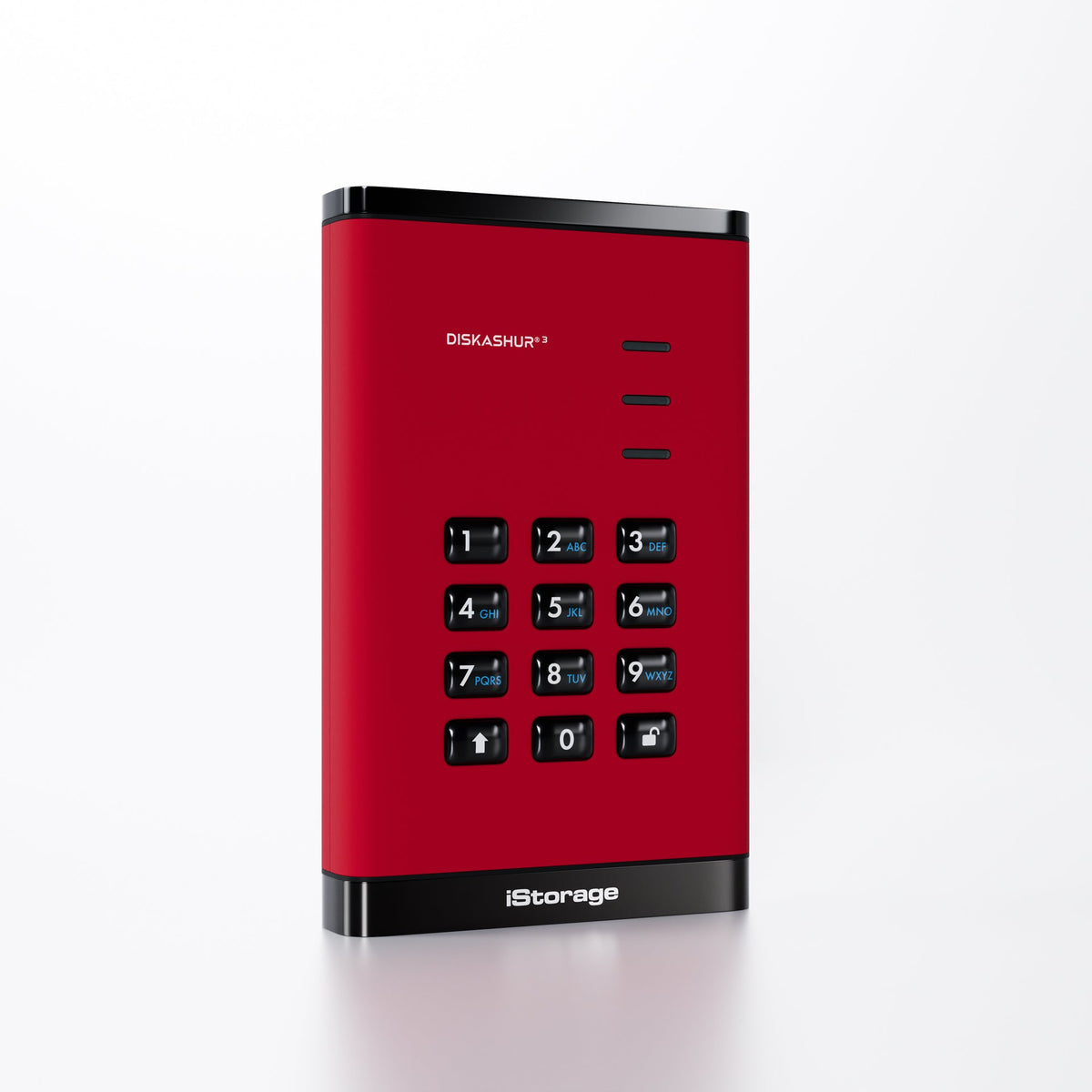 iStorage diskAshur3 SSD 1TB - Red