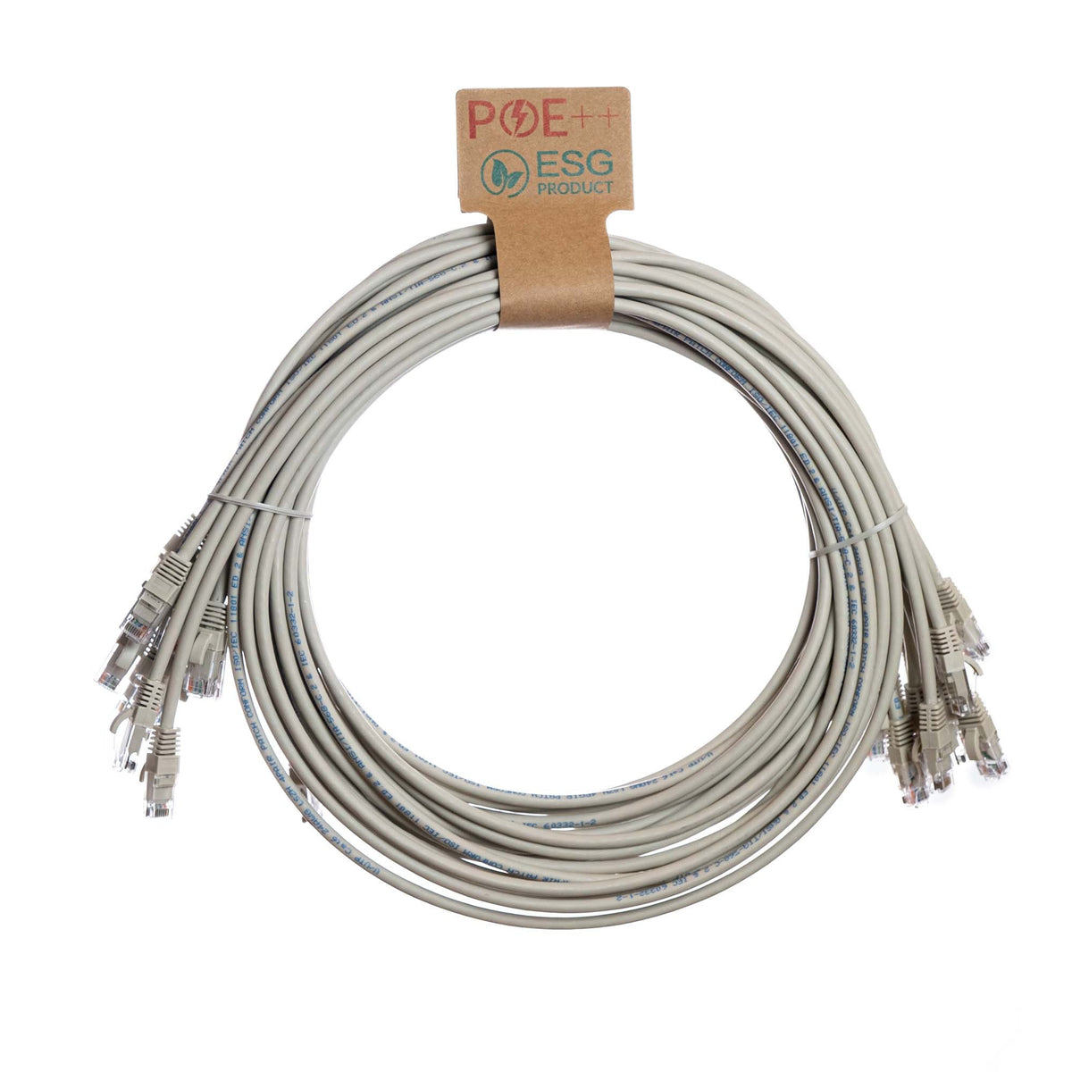 CNL 10PK 0.5M C6 Gy UTP Ls 24AWG SB
