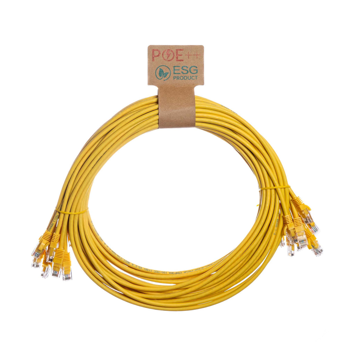 CNL 10PK 1M C6 Yw UTP Ls 24AWG SB