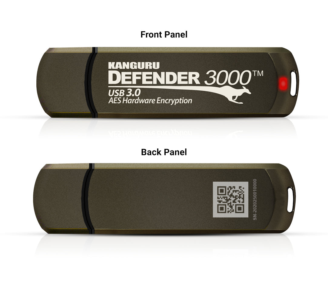 64GB Kanguru Defender 3000