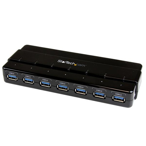 StarTech 7 PORT SUPERSPEED USB 3.0 HUB W/ ADAPTER