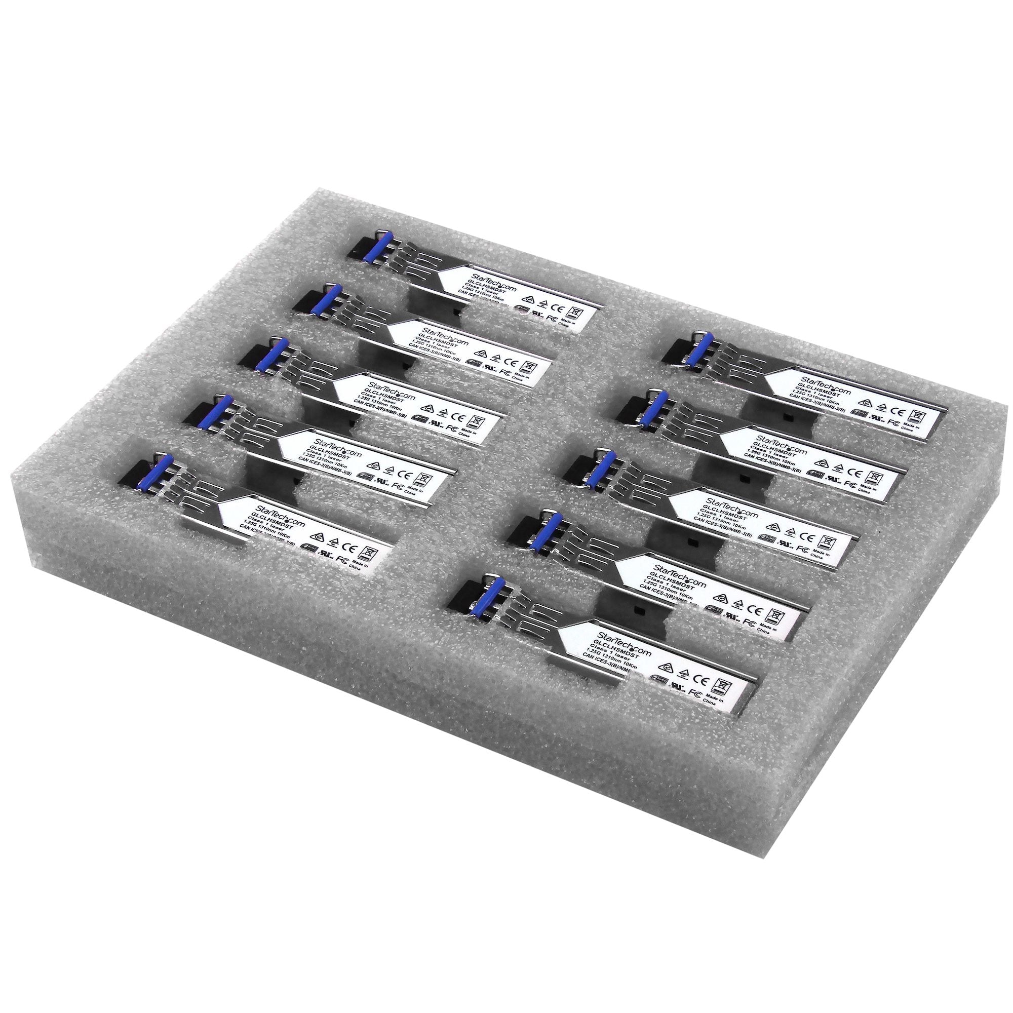 StarTech.com Gb Fiber SFP - 10 Pk