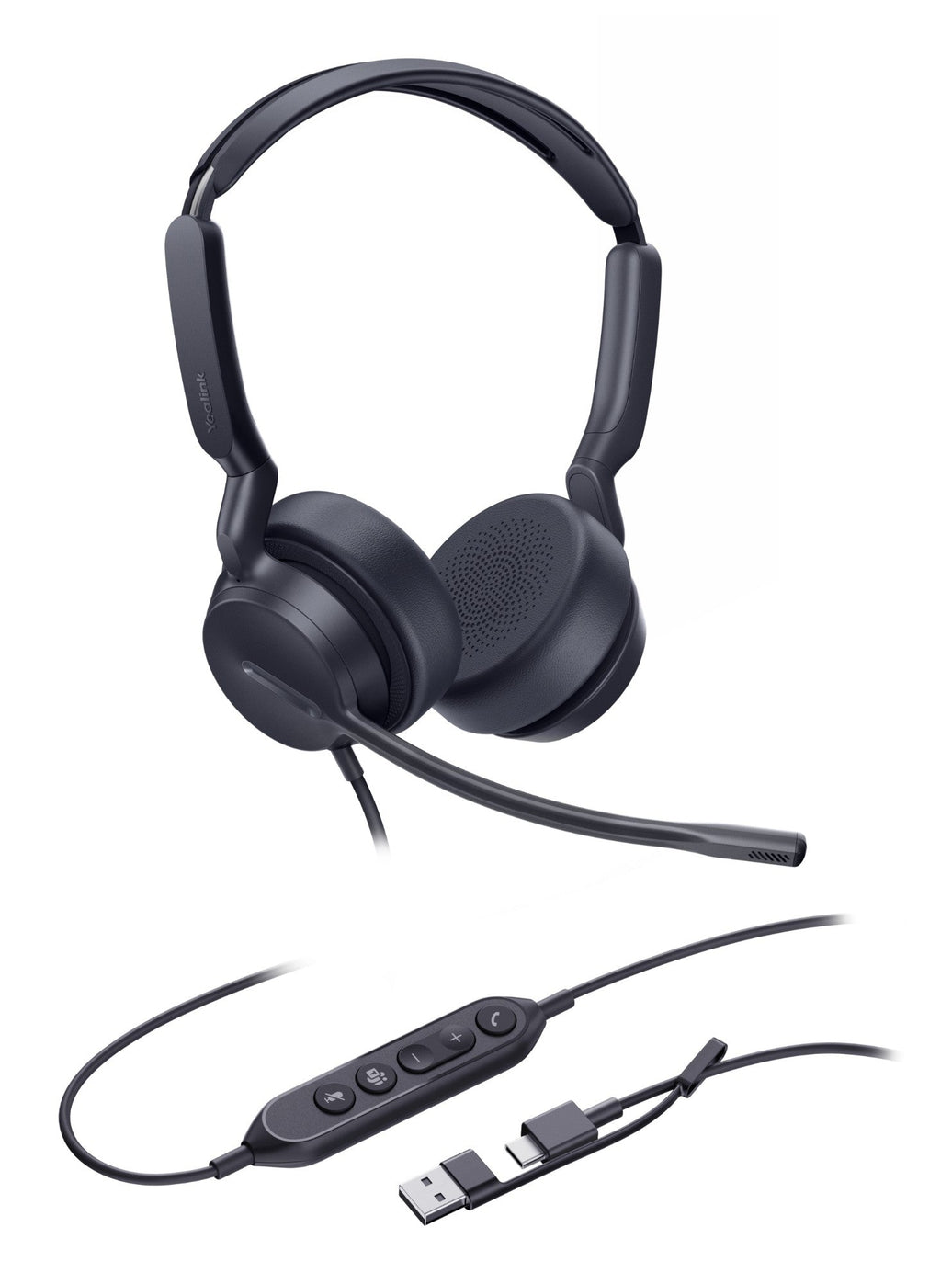 Yealink UH42 Dual USB-C/A Wired Headset (Teams Edition)