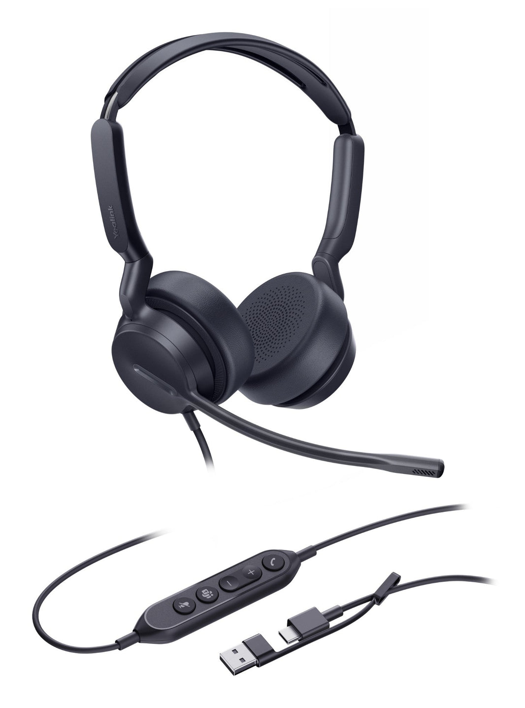 Yealink UH42 Dual USB-C/A Wired Headset (Teams Edition)