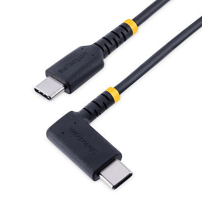 StarTech.com 3FT (1M) Rugged Right-Angle USB-C Cable