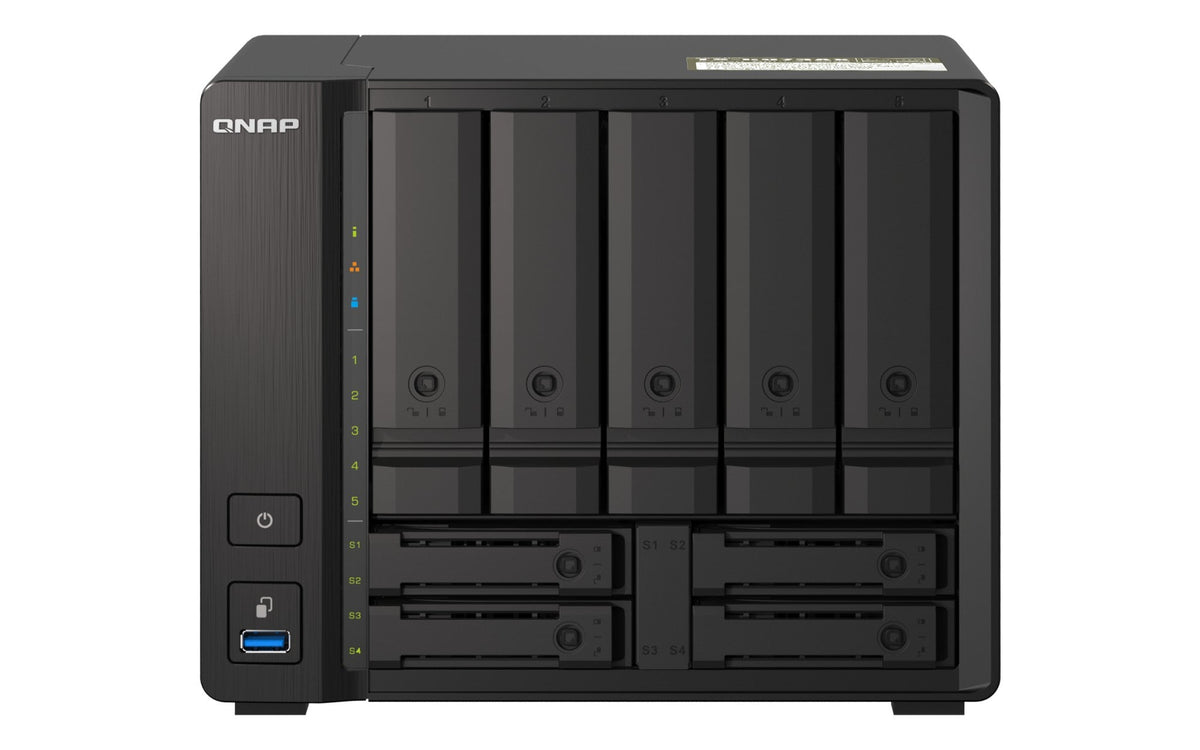 QNAP TS-h973AX-32G 9 Bay Desktop Enc
