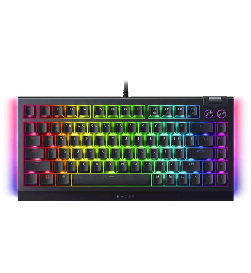 RAZER BLACKWIDOW V4 75% KEYBOARD ISO