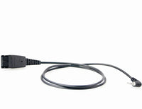 Eartec QD Bottom Cable with 2.5mm Jack Connector