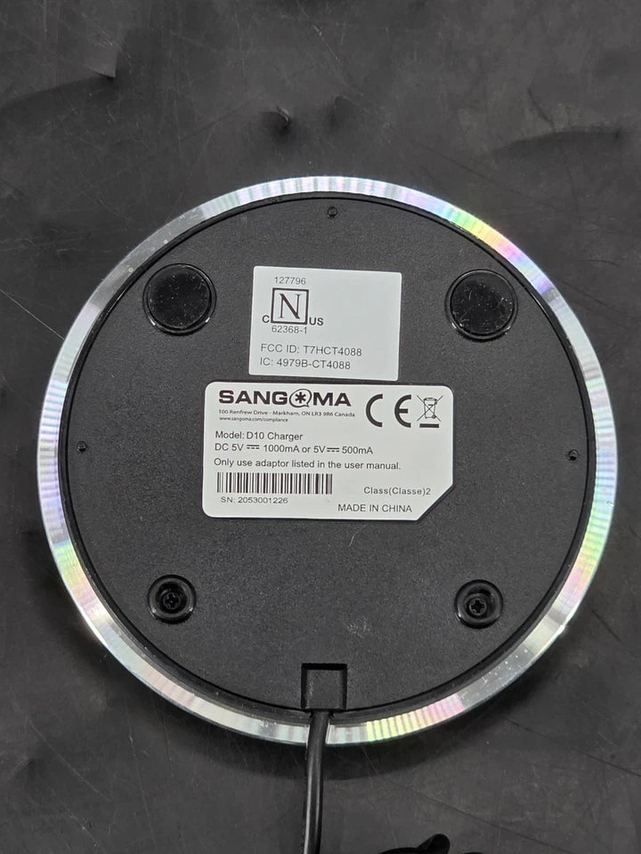 Sangoma Charging Cradle with PSU for D10M