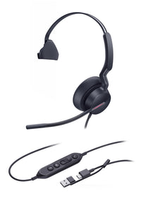 Yealink UH46 Mono USB-C/A Wired Headset (Teams Edition)