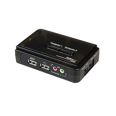 StarTech 2 PORT USB KVM SWITCH W/ AUDIO & CABLES