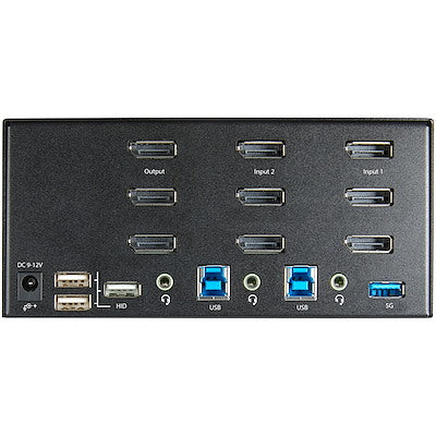 StarTech 2-PT TRIPLE VIDEO DISPLAYPORT KVM SWITCH